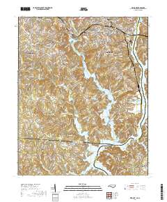Belmont 2019 topographic map thumbnail