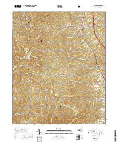 Biscoe 2019 topographic map thumbnail