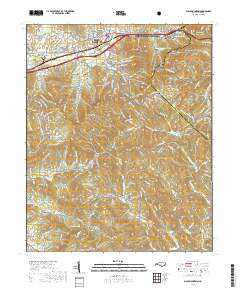 Black Mountain 2019 topographic map thumbnail