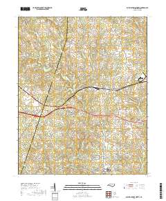 Boiling Springs North 2019 topographic map thumbnail