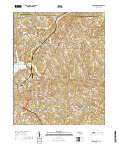 Browns Summit 2019 topographic map thumbnail
