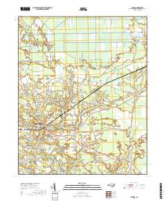 Bunyan 2019 topographic map thumbnail