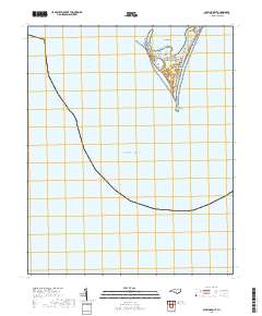 Cape Lookout 2019 topographic map thumbnail