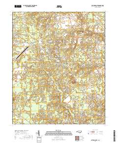 Catherine Lake 2019 topographic map thumbnail