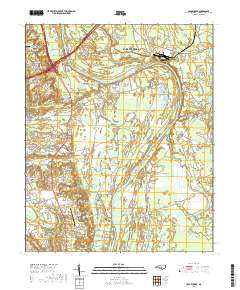 Cedar Creek 2019 topographic map thumbnail