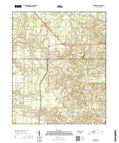 Chadbourn 2019 topographic map thumbnail