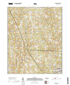Cherryville 2019 topographic map thumbnail