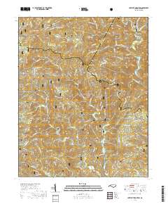 Chestnut Mountain 2019 topographic map thumbnail