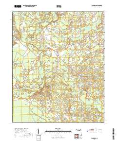 Chinquapin 2019 topographic map thumbnail