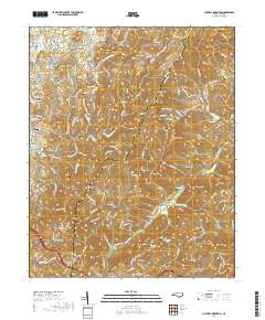 Cliffield Mountain 2019 topographic map thumbnail