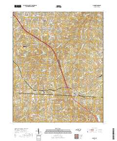 Climax 2019 topographic map thumbnail