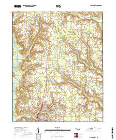 Clinton North 2019 topographic map thumbnail