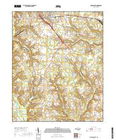 Clinton South 2019 topographic map thumbnail