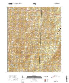 Coleridge 2019 topographic map thumbnail