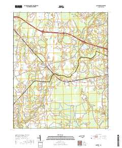 Conetoe 2019 topographic map thumbnail