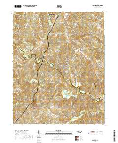 Cooleemee 2019 topographic map thumbnail