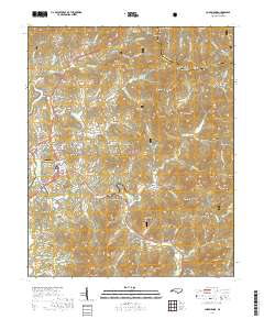 Corbin Knob 2019 topographic map thumbnail