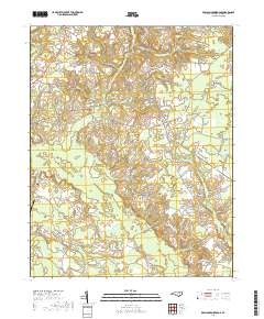 Dawson Crossroads 2019 topographic map thumbnail