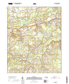 Deep Run 2019 topographic map thumbnail