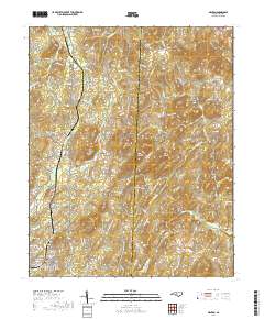 Denton 2019 topographic map thumbnail
