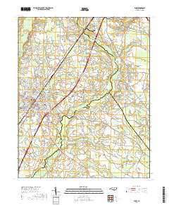 Dunn 2019 topographic map thumbnail