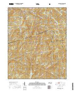 Eastatoe Gap 2019 topographic map thumbnail
