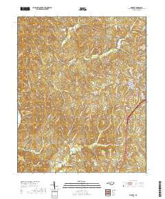 Ellerbe 2019 topographic map thumbnail