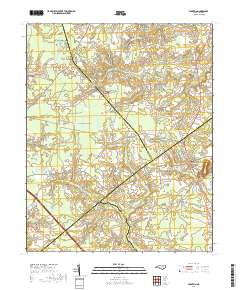 Fountain 2019 topographic map thumbnail