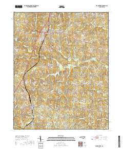 Franklinton 2019 topographic map thumbnail