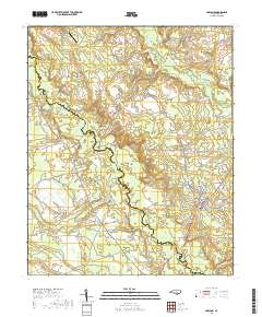 Garland 2019 topographic map thumbnail