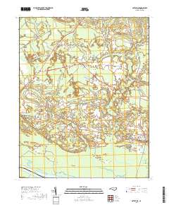 Gatesville 2019 topographic map thumbnail