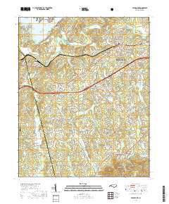 Glen Alpine 2019 topographic map thumbnail