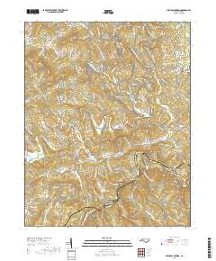 Glendale Springs 2019 topographic map thumbnail