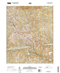 Granite Falls 2019 topographic map thumbnail