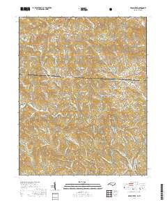 Grassy Creek 2019 topographic map thumbnail