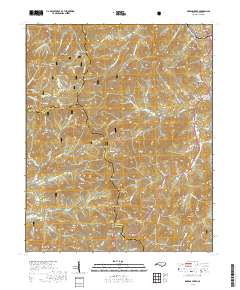 Greens Creek 2019 topographic map thumbnail