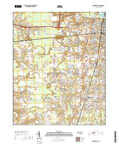 Greenville SW 2019 topographic map thumbnail