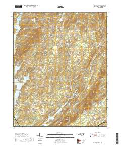 Grist Mountain 2019 topographic map thumbnail