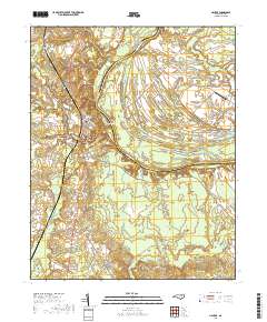Halifax 2019 topographic map thumbnail