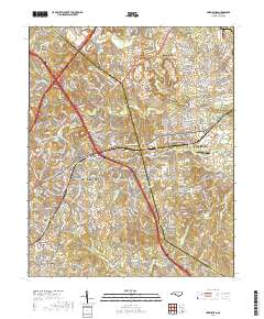 Harrisburg 2019 topographic map thumbnail