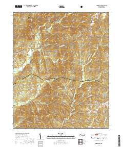 Harrisville 2019 topographic map thumbnail
