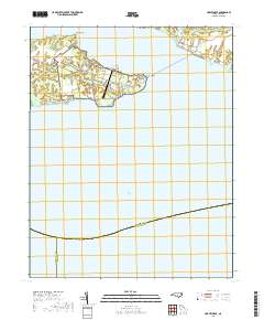 Harvey Neck 2019 topographic map thumbnail