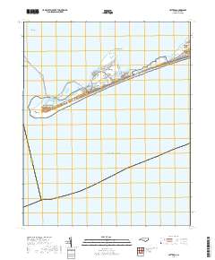 Hatteras 2019 topographic map thumbnail