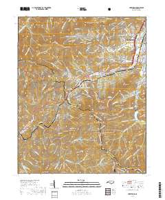 Hazelwood 2019 topographic map thumbnail