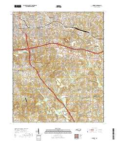 Hickory 2019 topographic map thumbnail