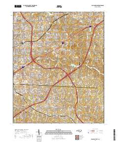 High Point East 2019 topographic map thumbnail