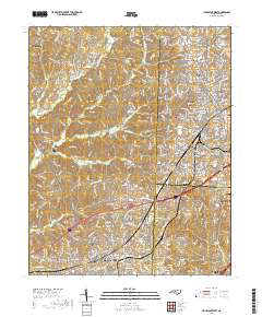 High Point West 2019 topographic map thumbnail