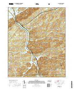 High Rock 2019 topographic map thumbnail
