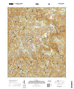 Highlands 2019 topographic map thumbnail