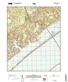 Holly Ridge 2019 topographic map thumbnail